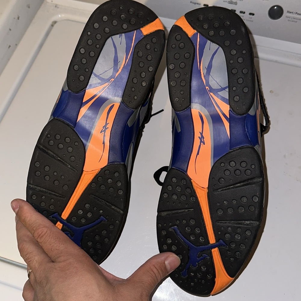 Air Jordan 8 Retro (suns colorway) sz 13 - Picture 5 of 9